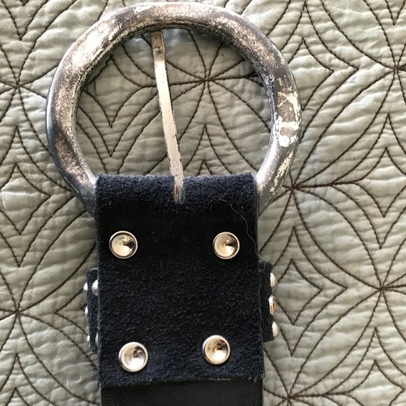Embellished leather belt main image 4